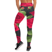 Yoga Leggings flowers