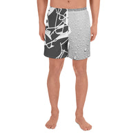 All-Over Print Men's Athletic Long Shorts