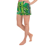 All-Over Print Women's Athletic Short Shorts