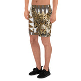 All-Over Print Men's Athletic Long Shorts