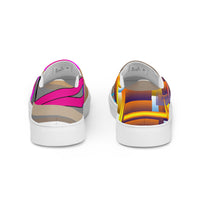 Women’s slip-on canvas shoes faces