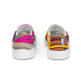 Women’s slip-on canvas shoes faces